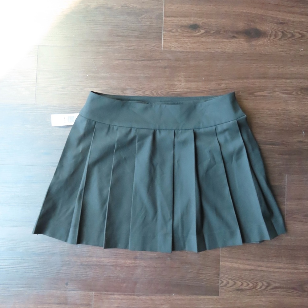 Aritzia Sunday Best Jameson Black Wrap Skater Skirt
